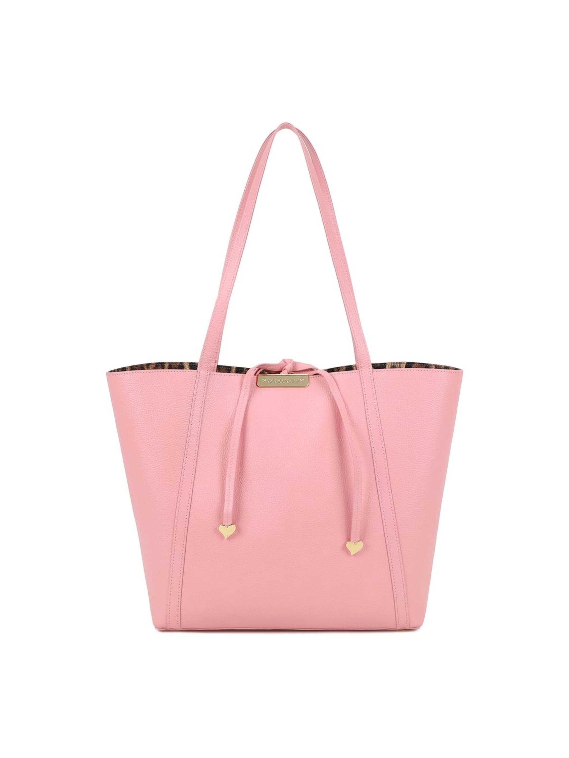 Braccialini - Shopper 'Double' en rosa: frente