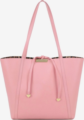 Braccialini - Shopper 'Double' en rosa: frente