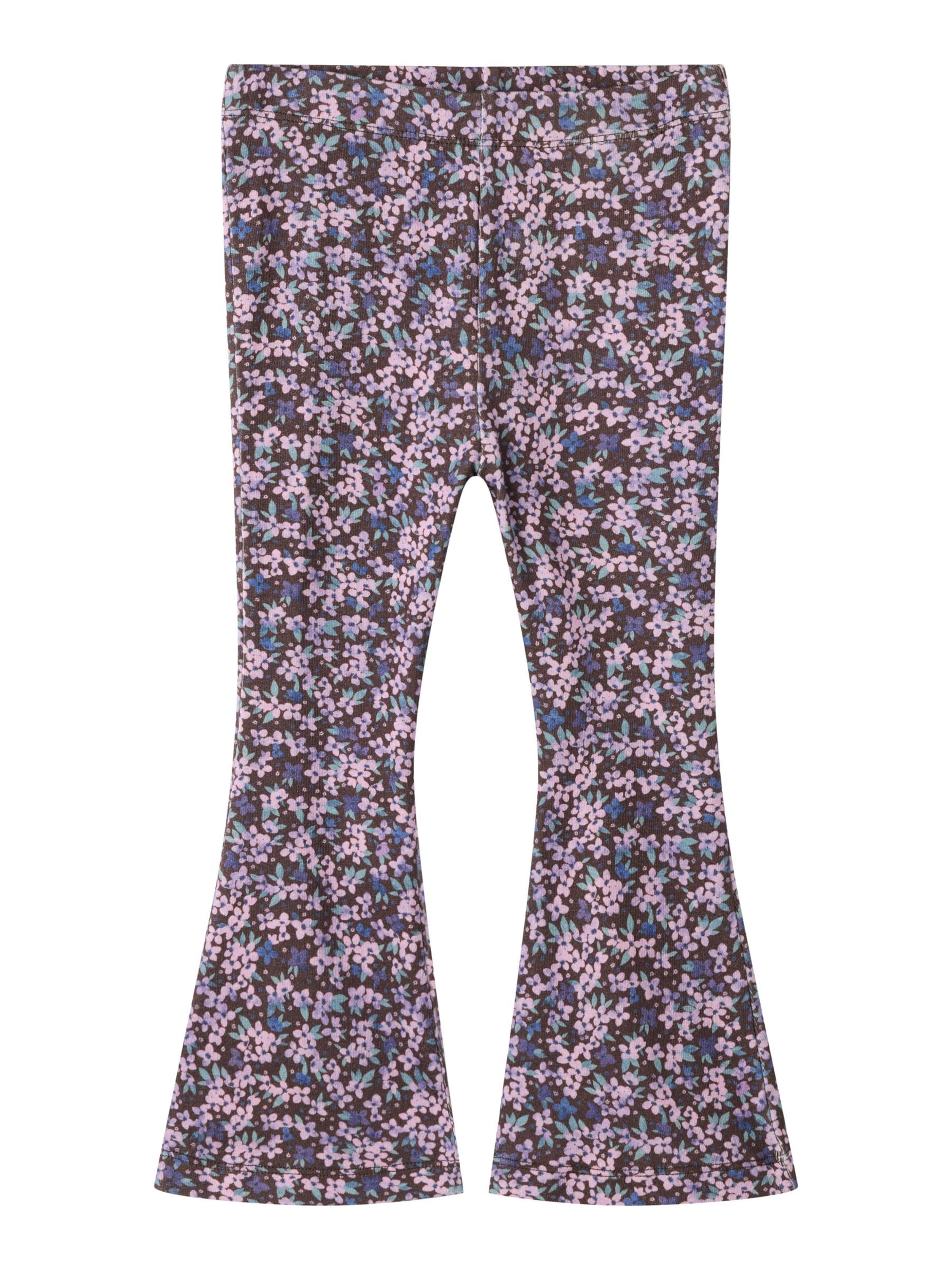 NAME IT - regular Pantalón en lila: frente