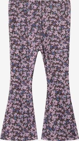 NAME IT - regular Pantalón en lila: frente