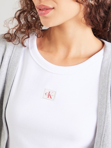 T-shirt Calvin Klein Jeans en blanc