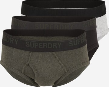 Slip Superdry en gris : devant