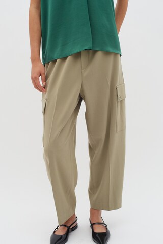 Regular Pantalon à plis 'Teone' InWear en beige : devant