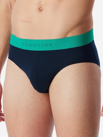 SCHIESSER Slip '95/5 Cotton'‌‌‌‌‌‌‌ in Blau