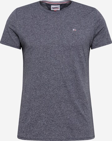 Tommy Jeans - Camiseta 'Jaspe' en azul: frente