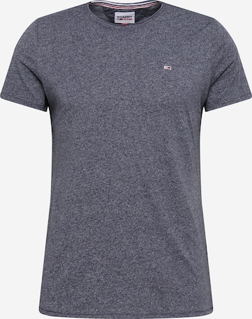 Tommy Jeans - Camiseta 'Jaspe' en azul: frente