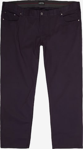 Wide Leg Pantalon chino Lavecchia en bleu : devant