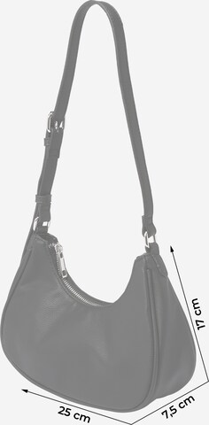 ABOUT YOU Ročna torbica 'Luzi' | črna barva