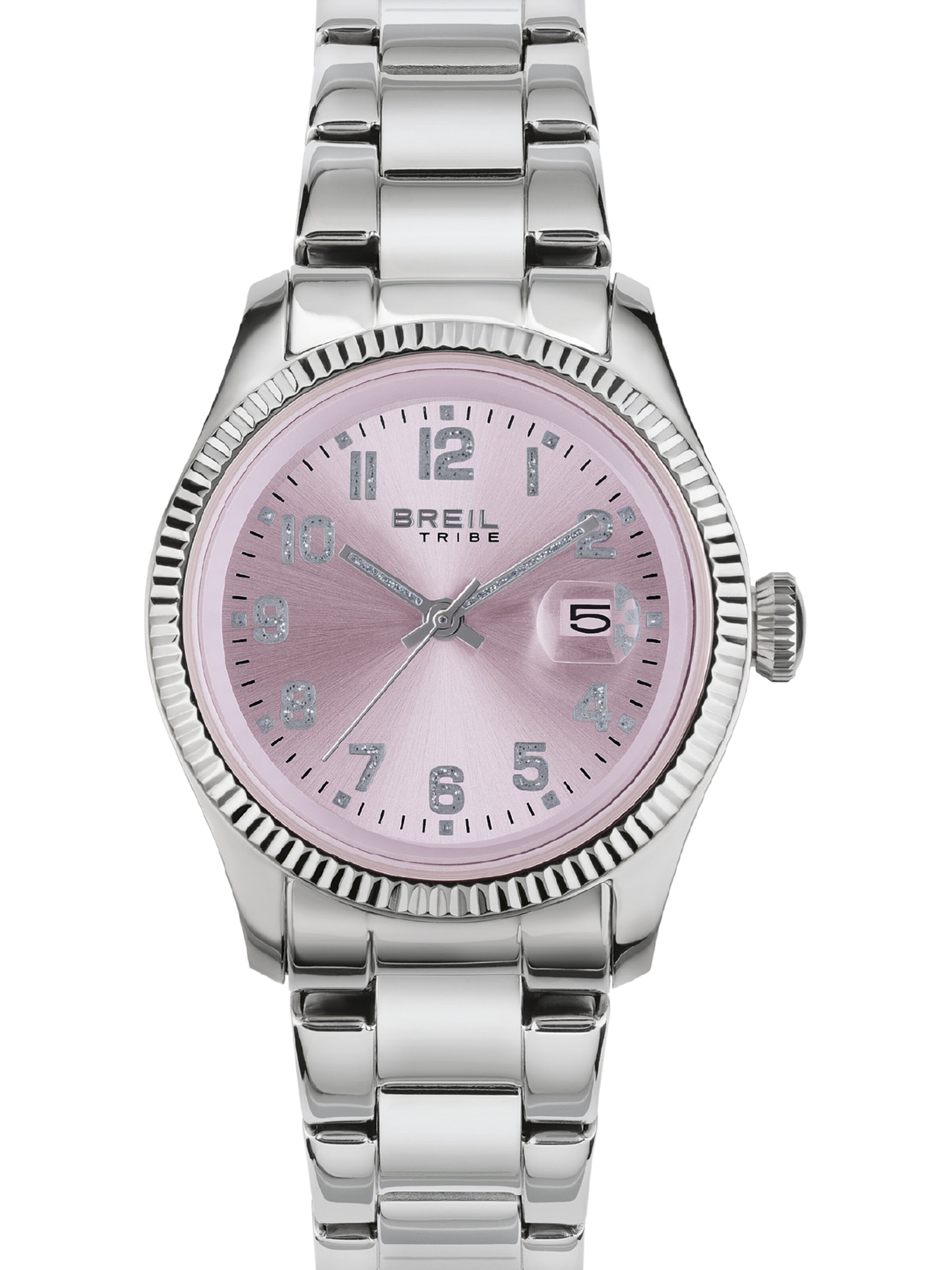 Breil Analog watch 'Classic Elegance' in Pink: front