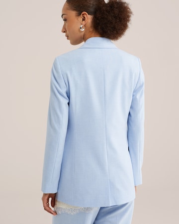 WE Fashion - Blazer en azul
