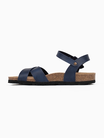 Bayton Sandals in Blue