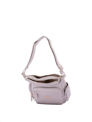 Borsa a spalla 'Borsa a Spalla Donna B Cavalli Ecopelle Zip' di B. Cavalli in grigio