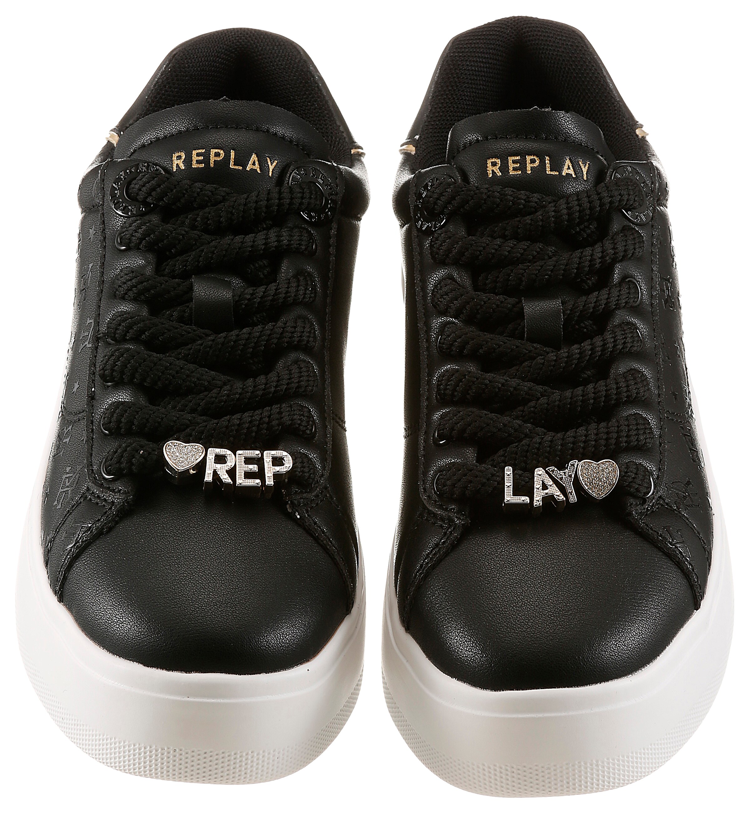 REPLAY Sneakers in Black