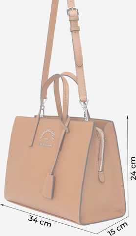 Karl Lagerfeld Handbag 'Rue St-Guillaume' in Brown