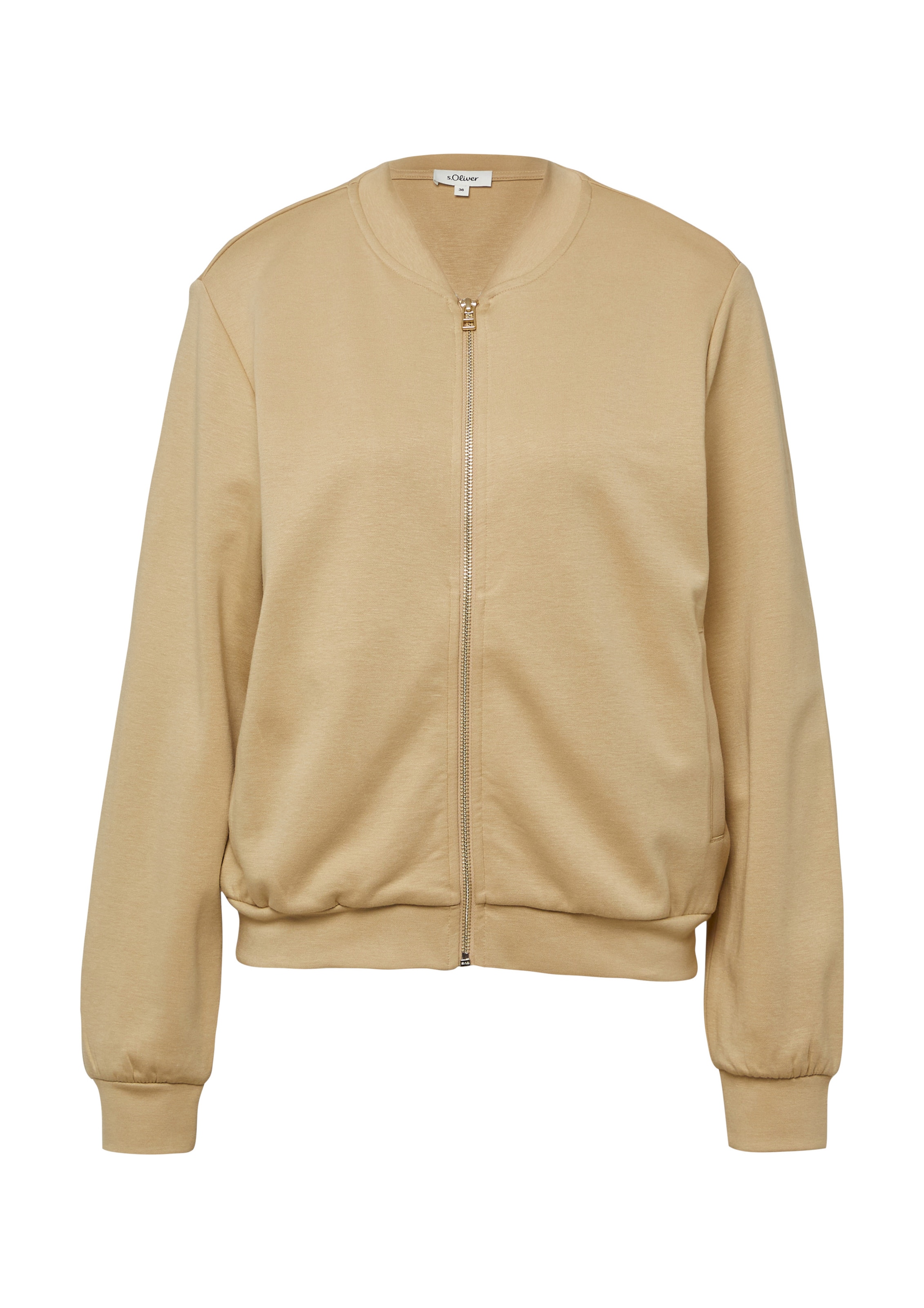 s.Oliver Tussenjas in Beige: voorkant