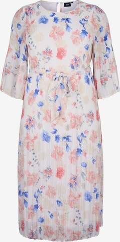 Zizzi Dress 'CACATHRINE' in White: front