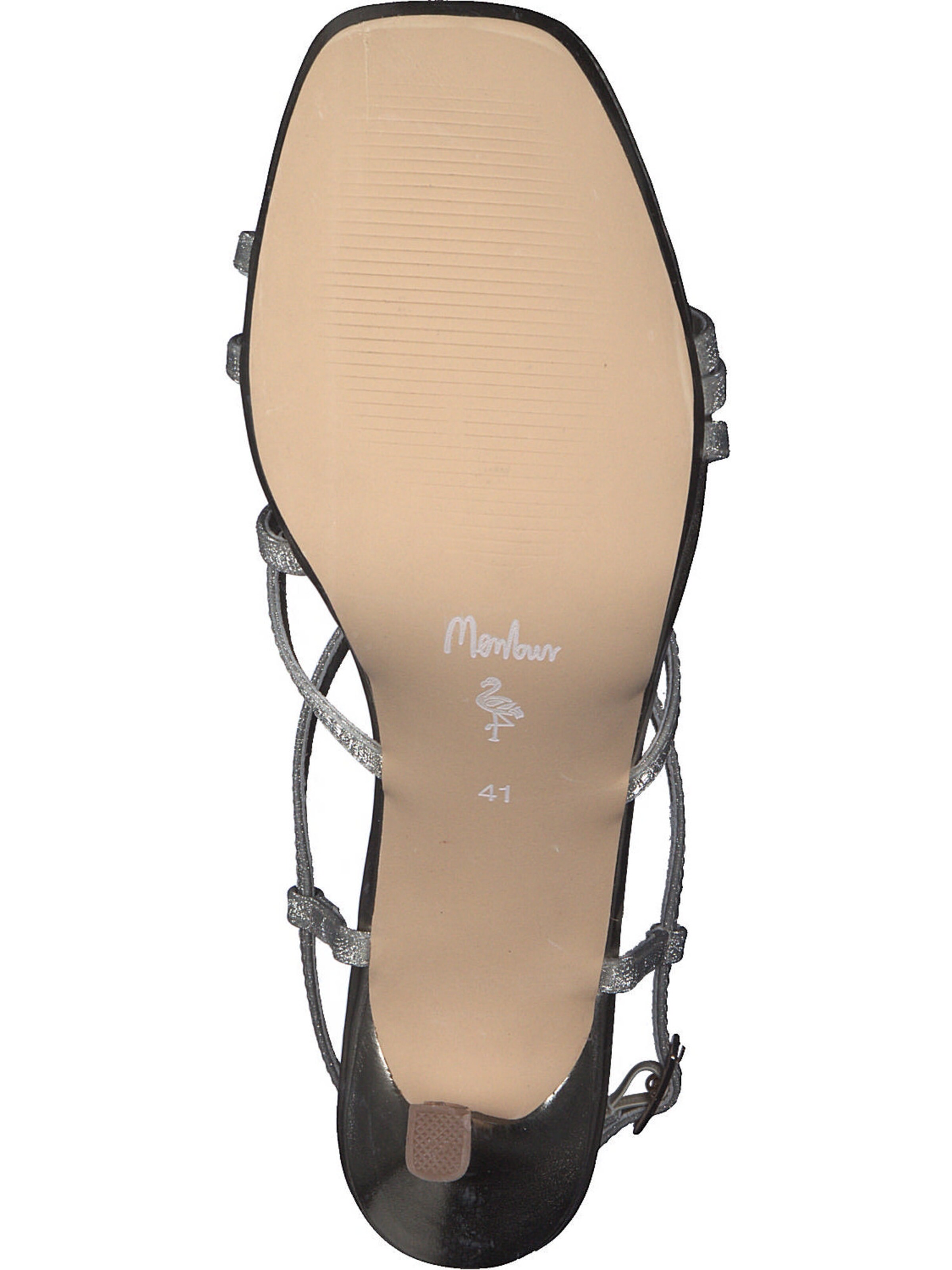 MENBUR Strap Sandals in Gold