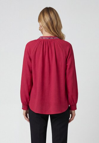 usha BLACK LABEL - Blusa en rojo