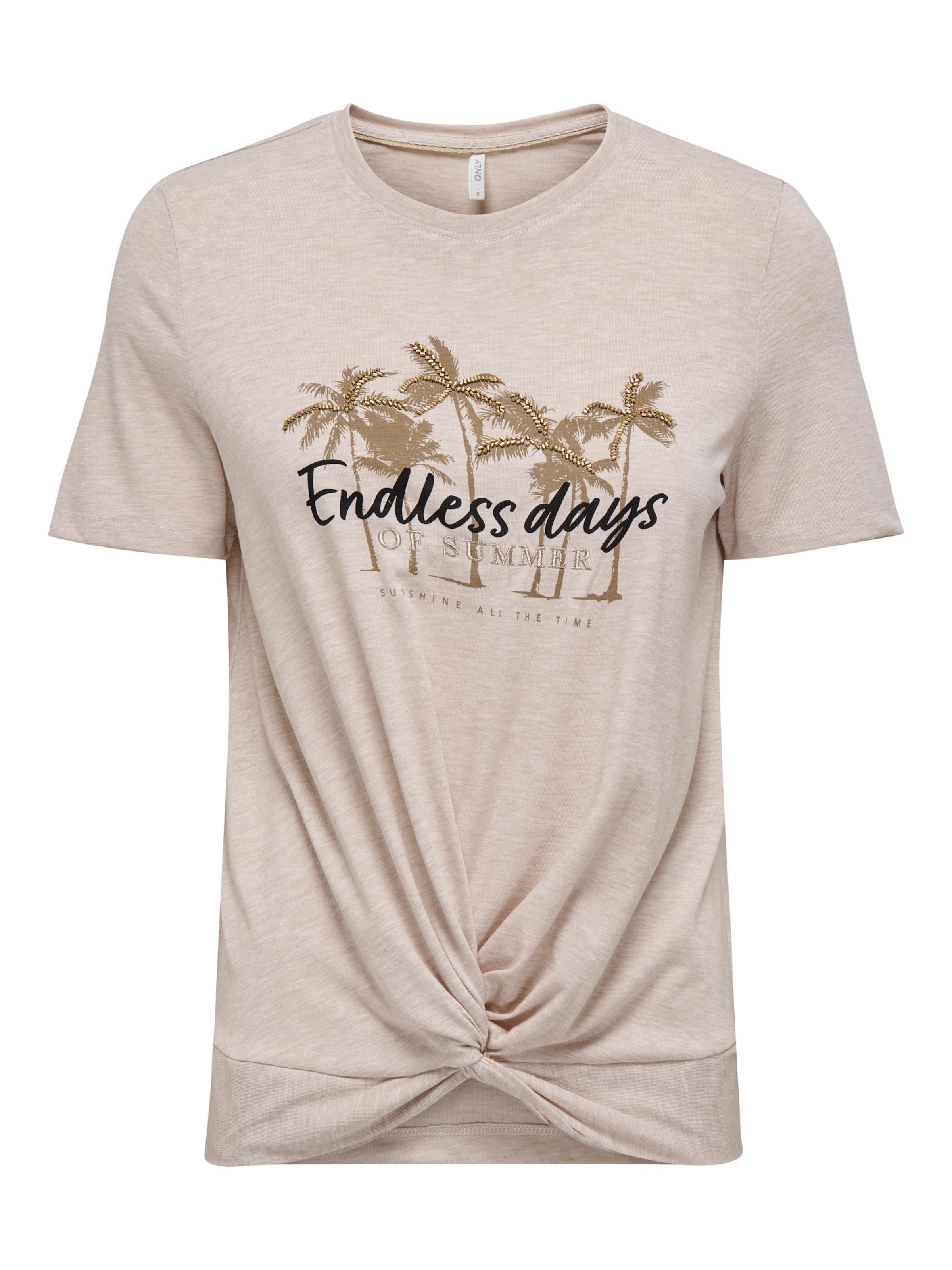 ONLY Shirt 'PALMIE' in Beige: front