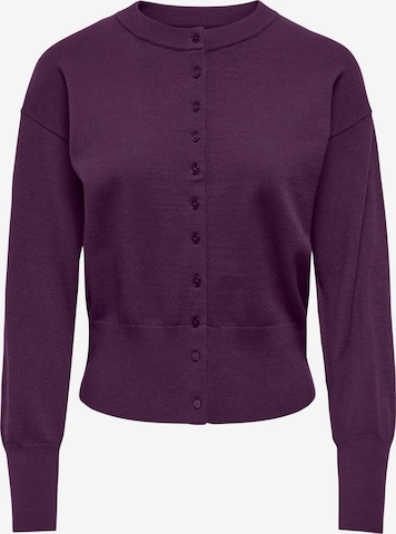 ONLY - Casaco de malha 'ONLMIO' em roxo: frente