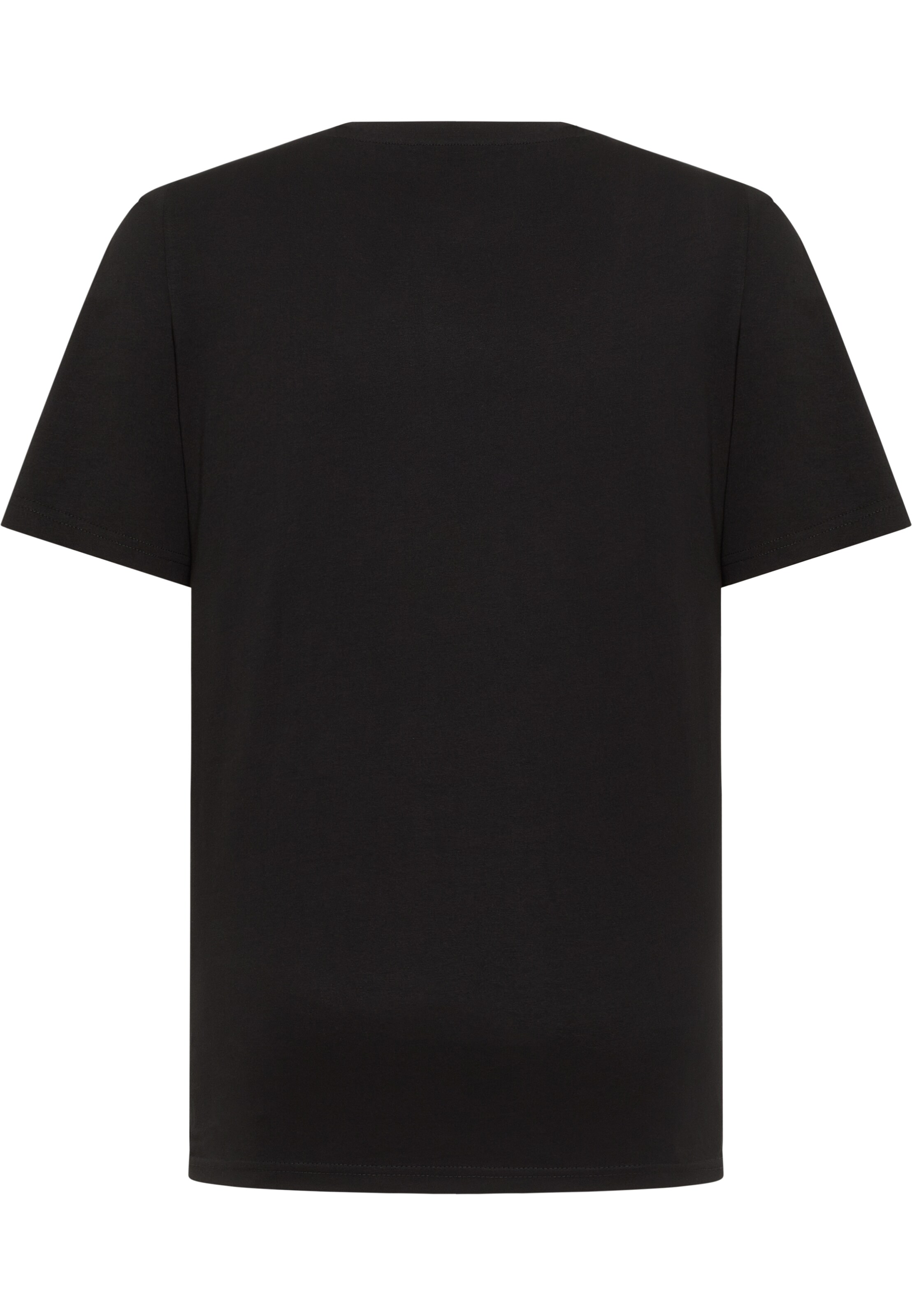 MUSTANG T-Shirt 'Style Austin' in Schwarz