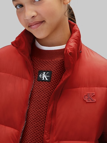 Calvin Klein Jeans Regular Jacke in Rot