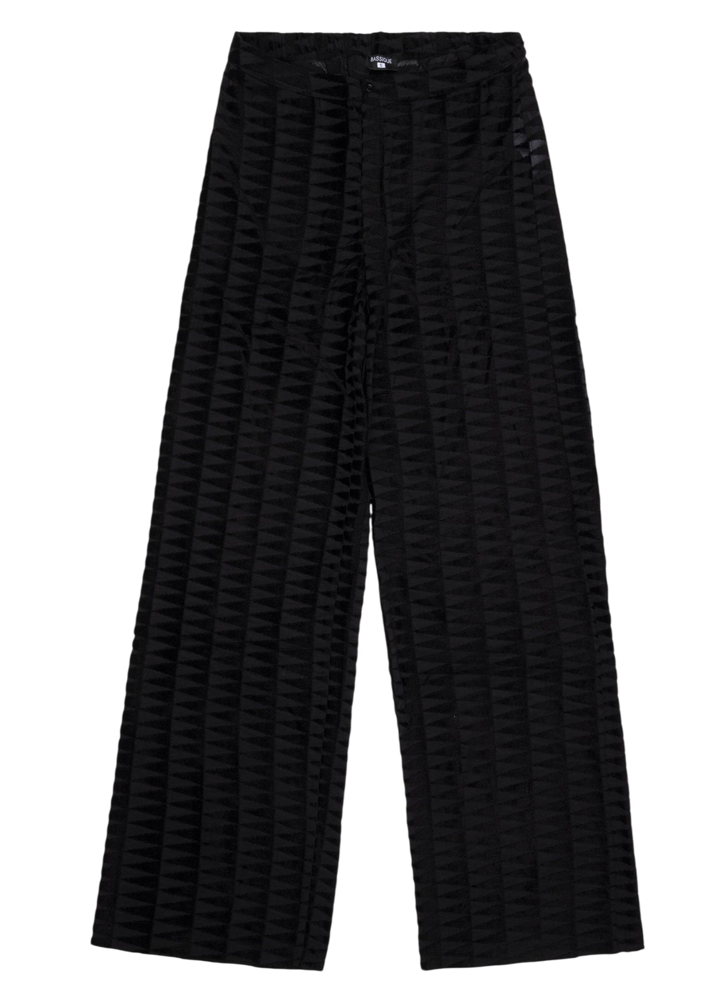 Loosefit Pantalon BASSIGUE en noir : devant