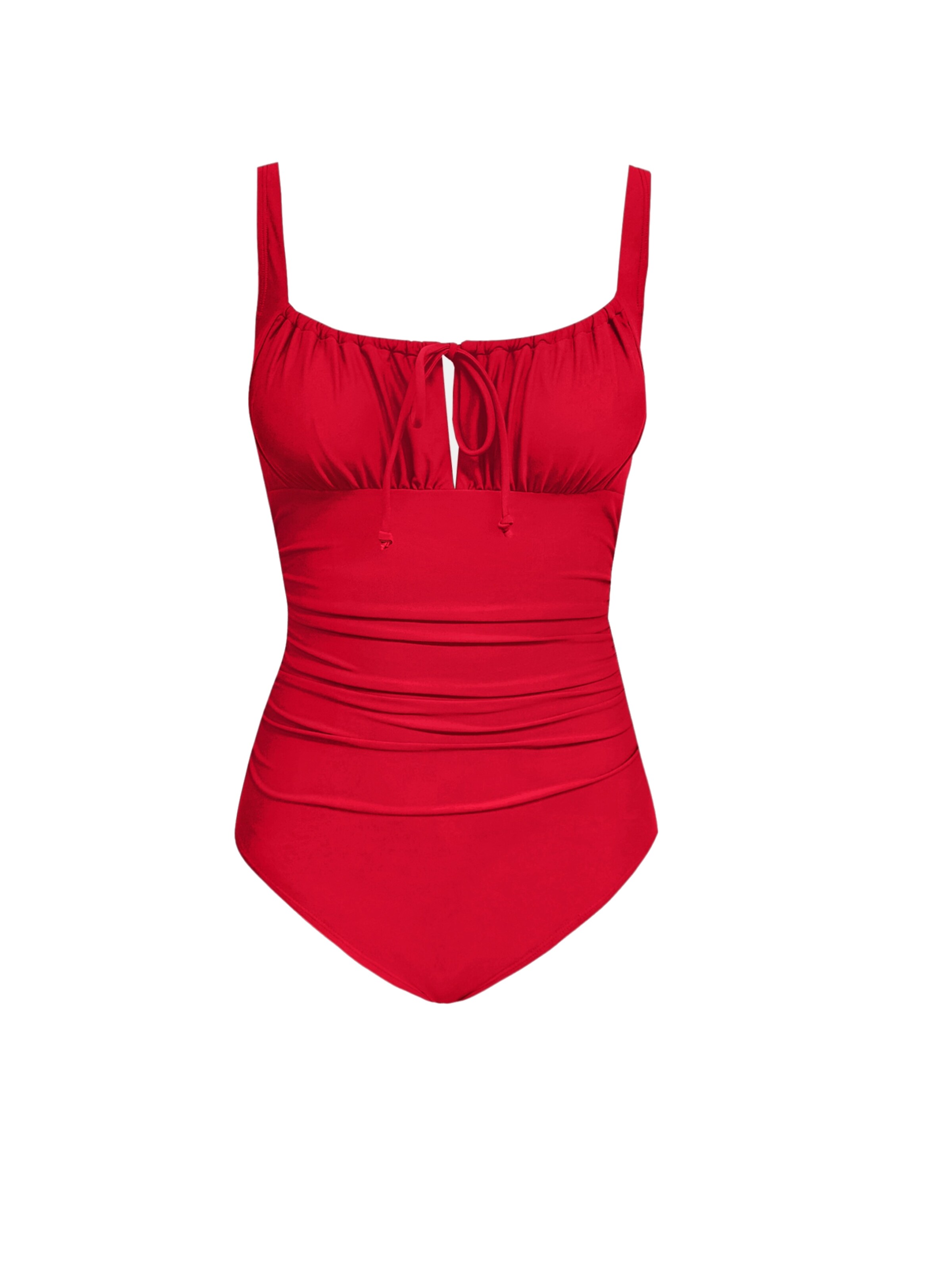 Cupshe Badeanzug 'DAA12E5D016AA'‌‌‌‌‌‌‌‌‌‌ in Rot: Vorderseite