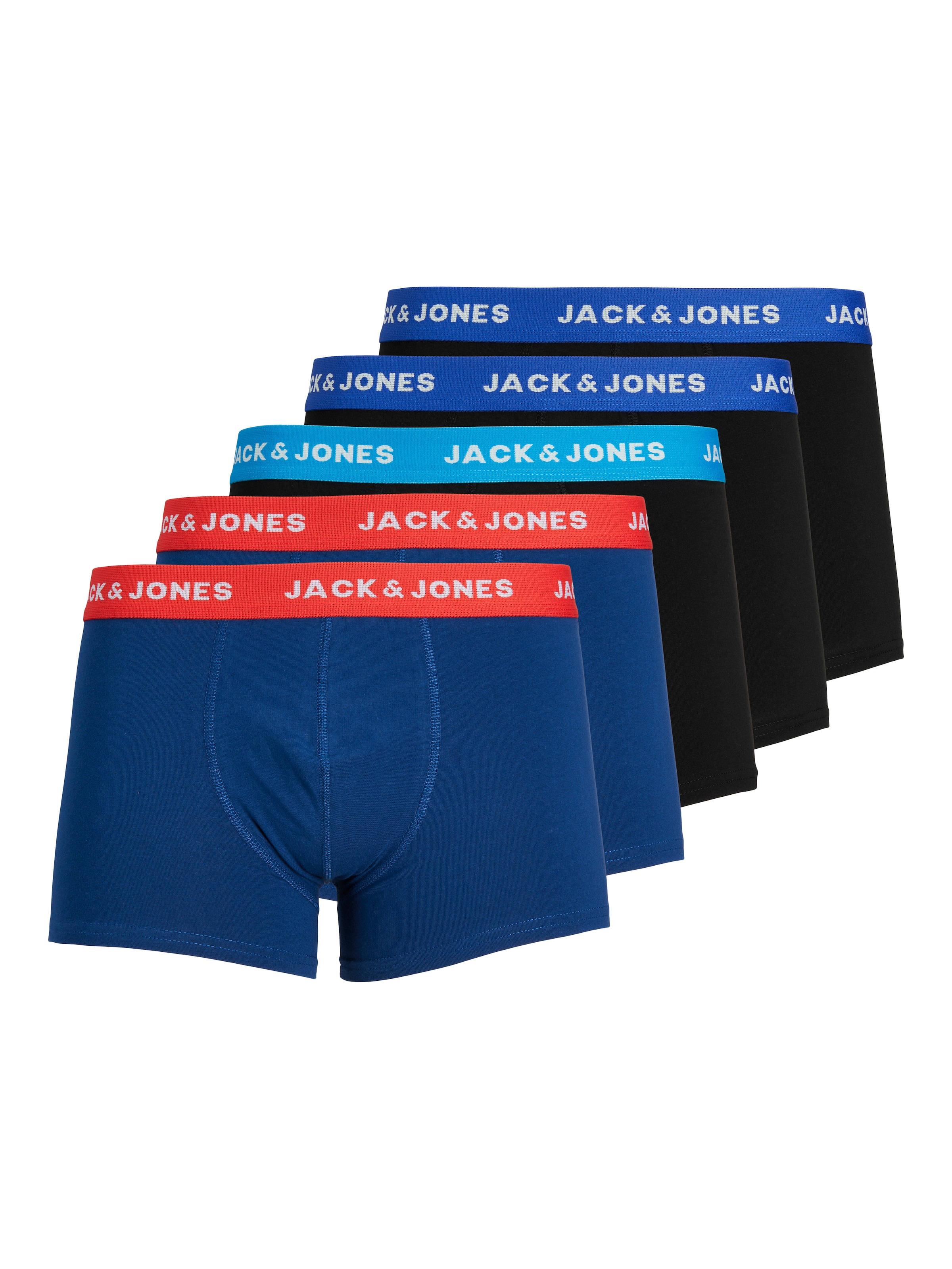 JACK & JONES Bokserki 'Sense' w kolorze niebieski: przód