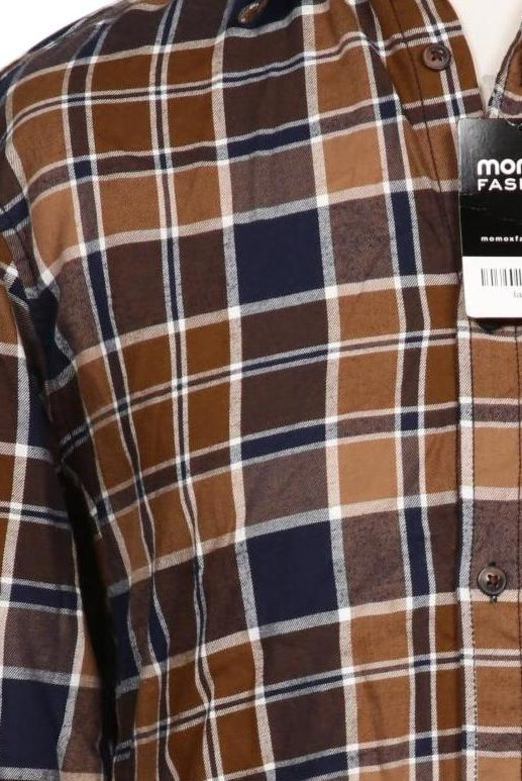 JACK & JONES Button Up Shirt in M in Brown