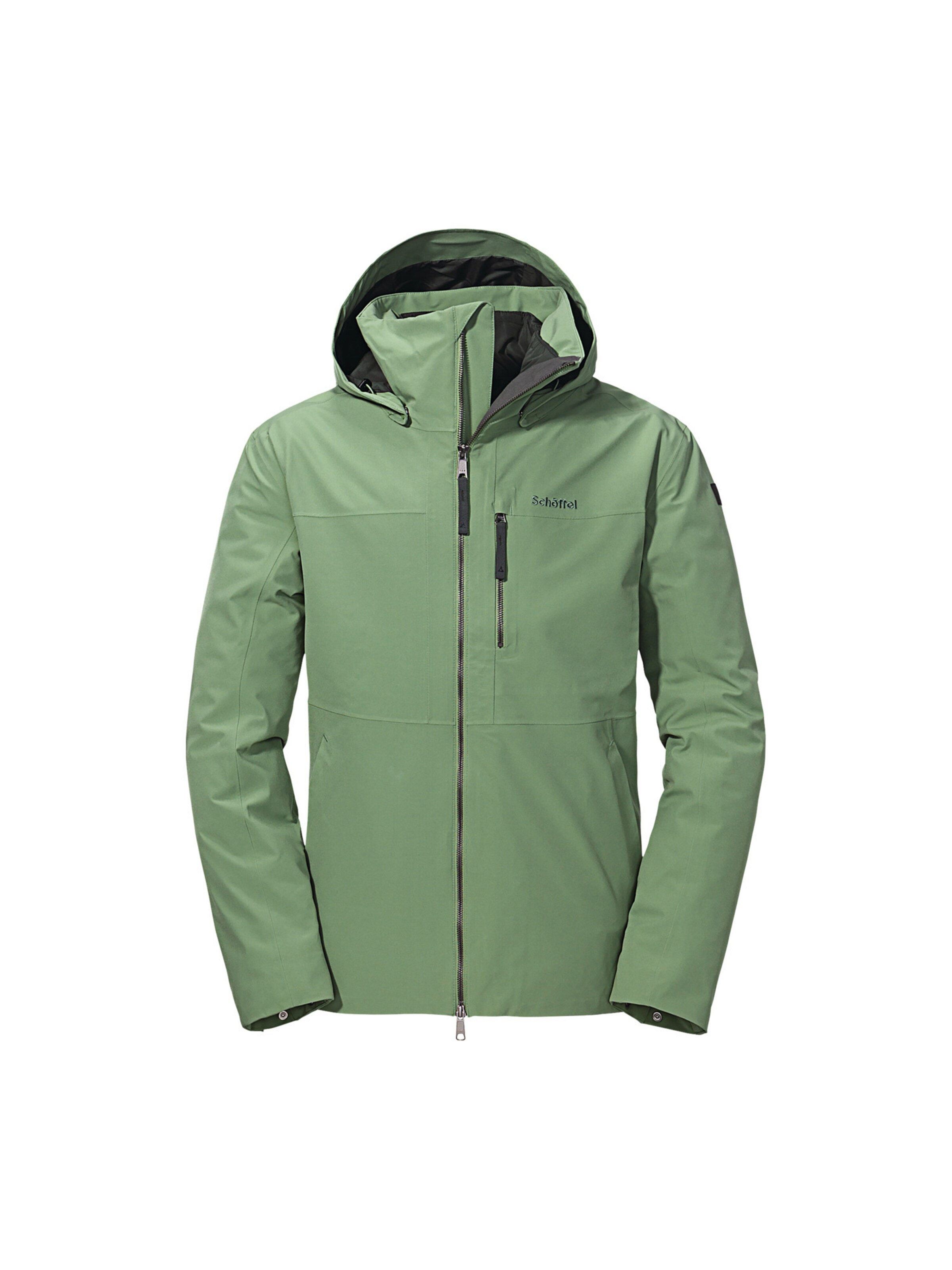 Schöffel Funktionsjacke 'Krakau' in Grün: Vorderseite