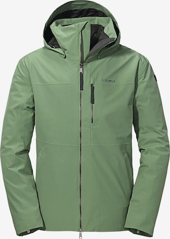 Schöffel - Casaco funcionais 'Krakau' em verde: frente