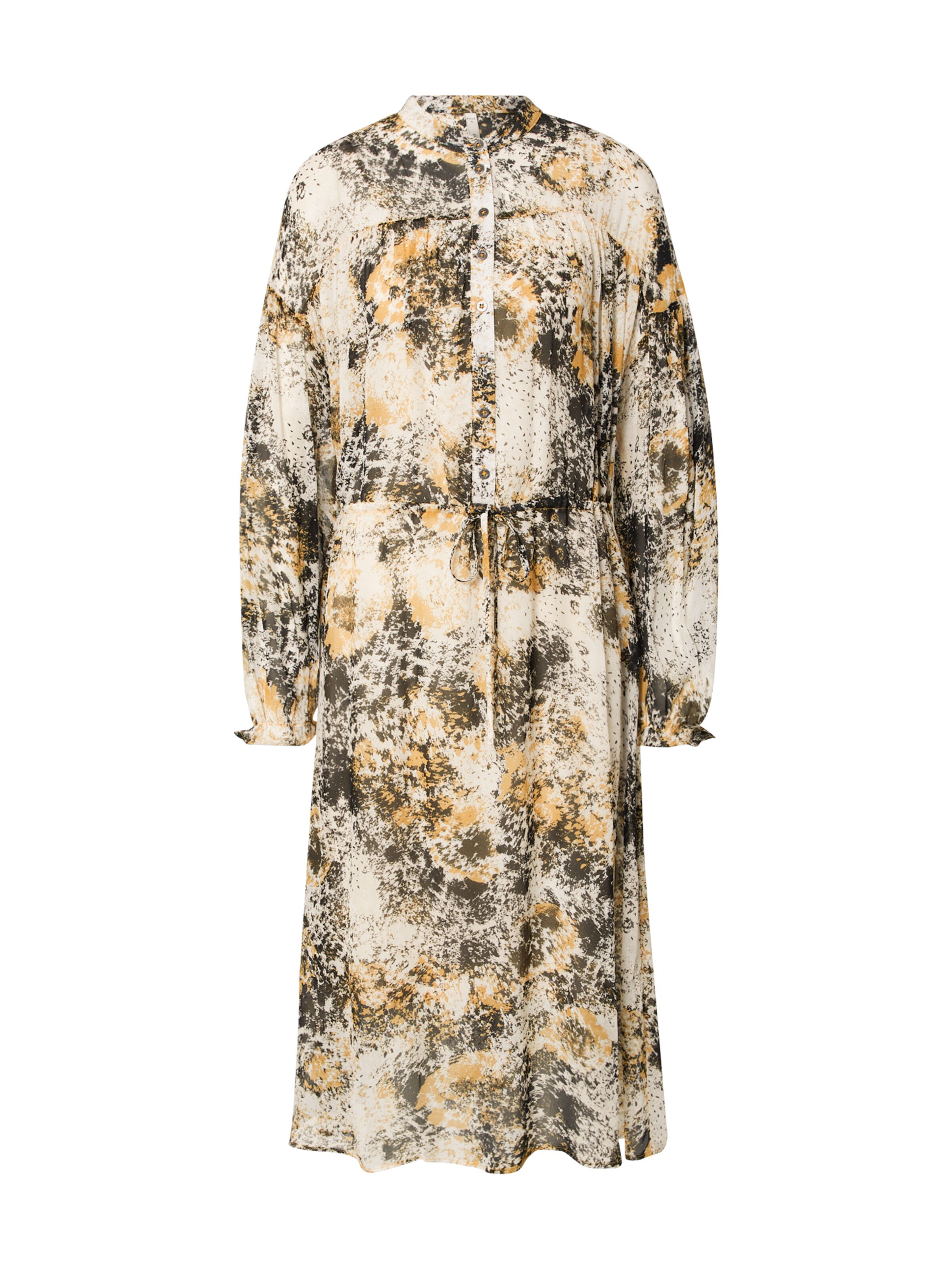 PULZ Jeans - Vestidos camiseiros 'THEODORA' em bege: frente