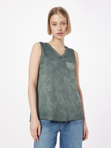 Soccx Top in Grün: Vorderseite