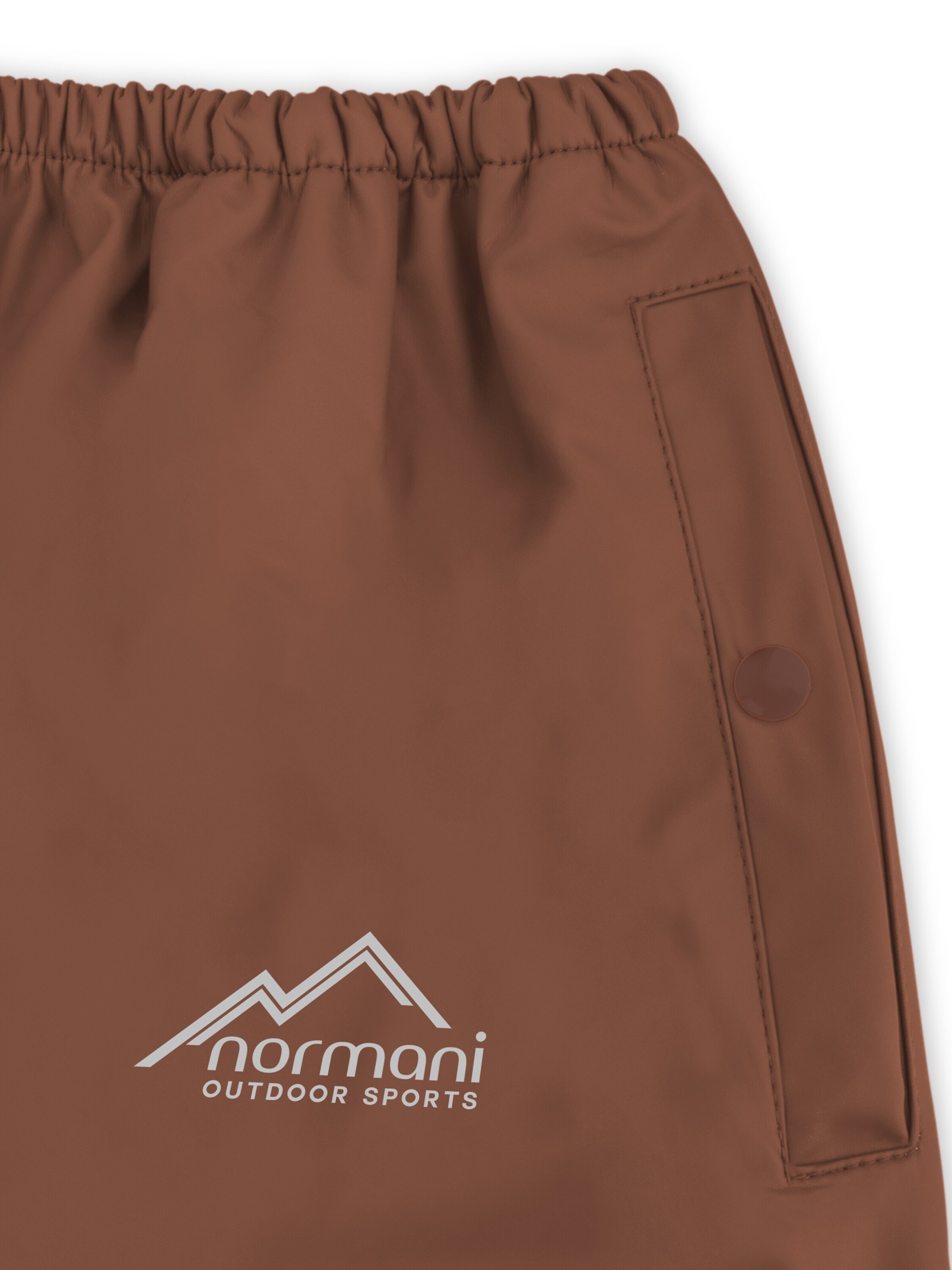 Effilé Pantalon fonctionnel ' York ' normani en marron