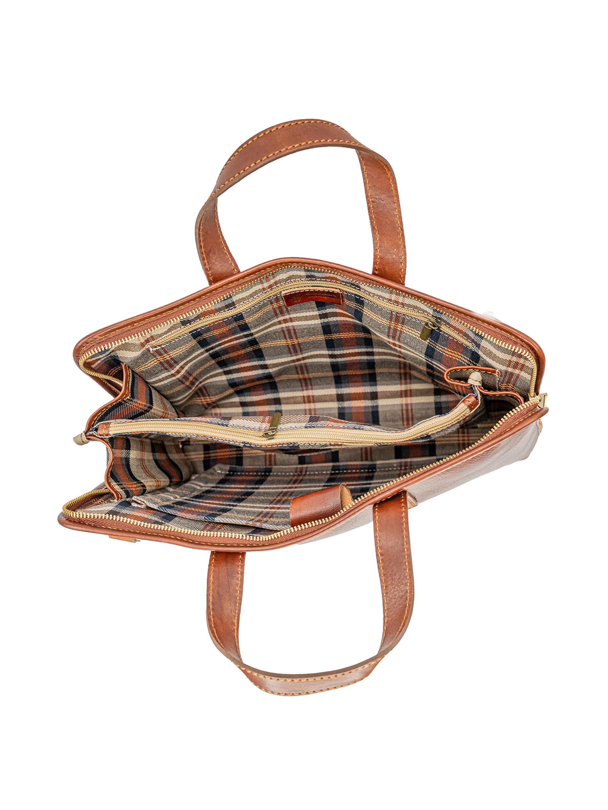 bupell Laptop Bag 'Pietro' in Brown