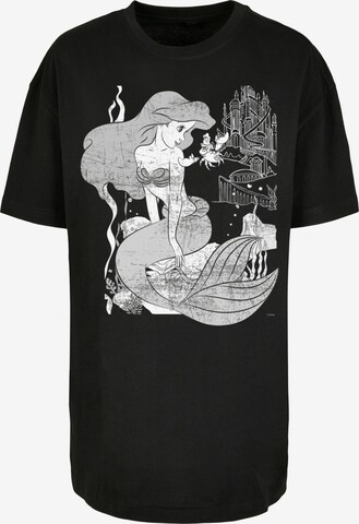 F4NT4STIC T-Shirt 'Disney Girls The Little Mermaid' in Schwarz: predná strana