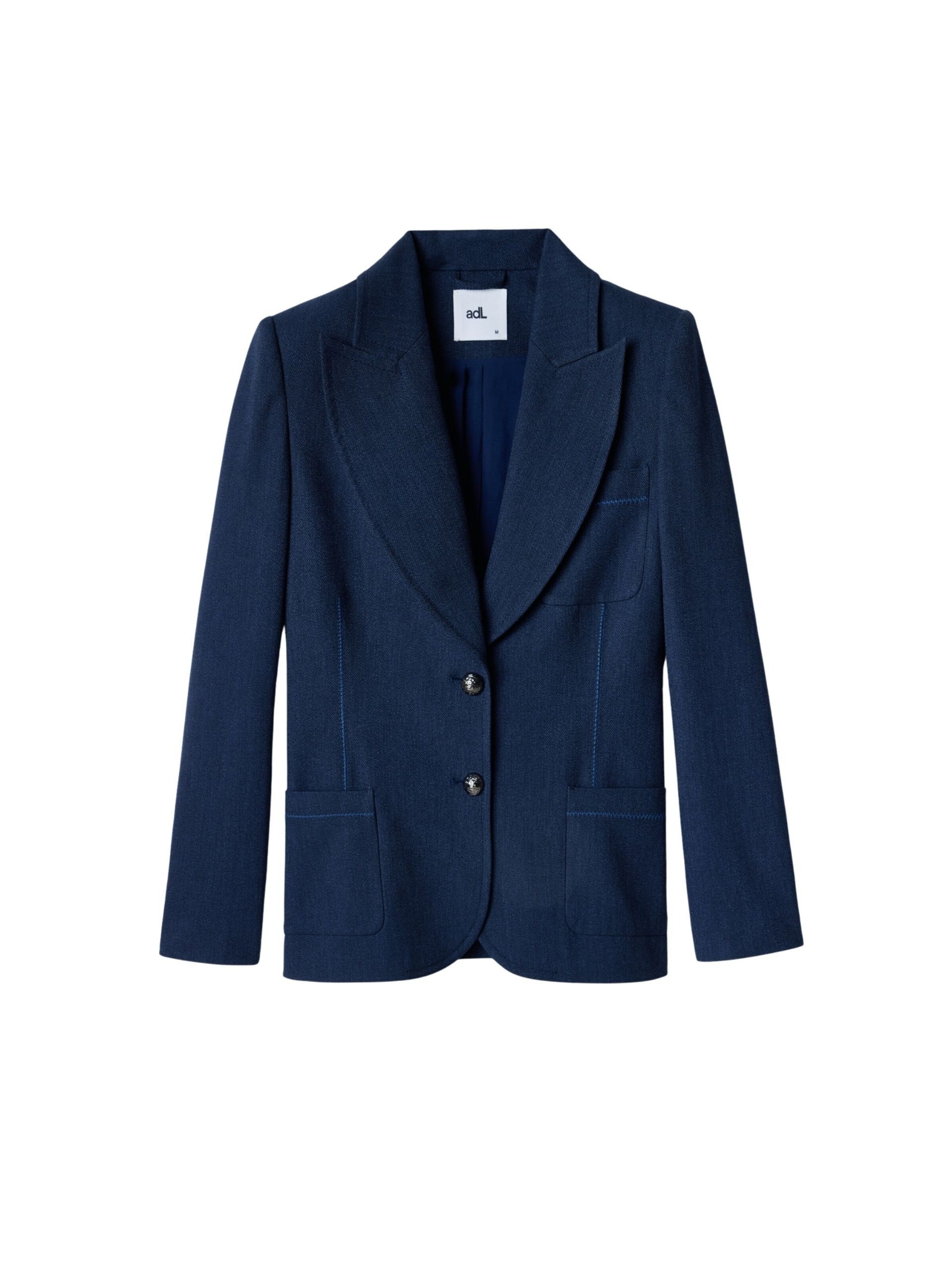 Blazer adl en bleu : devant