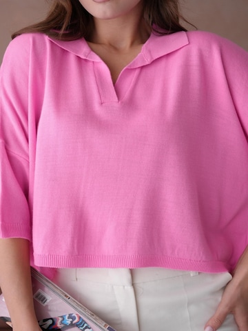 WOMAN VISION Blouse in Roze