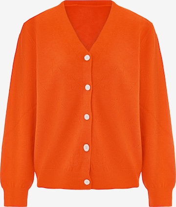 aleva - Casaco de malha em laranja: frente