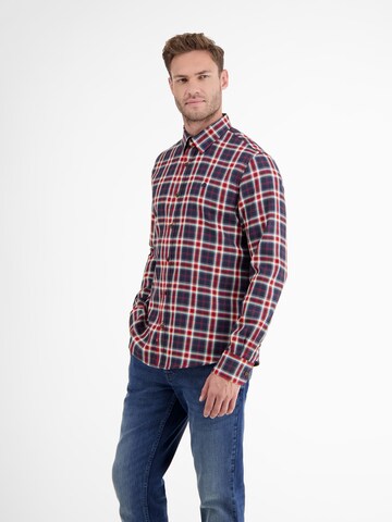 LERROS Regular fit Button Up Shirt in Red