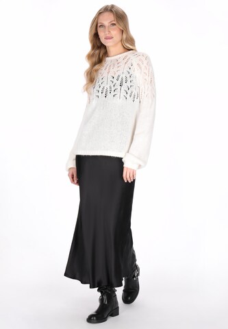 Pull-over 'Vintage' DreiMaster Vintage en blanc