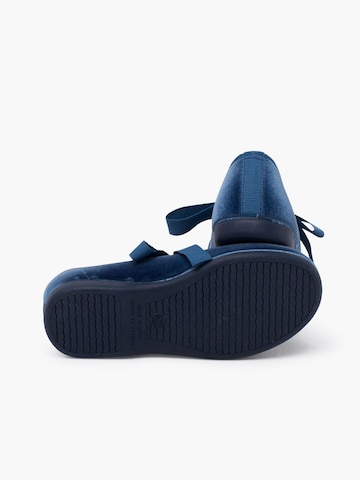Pisamonas - Sapato baixo em azul