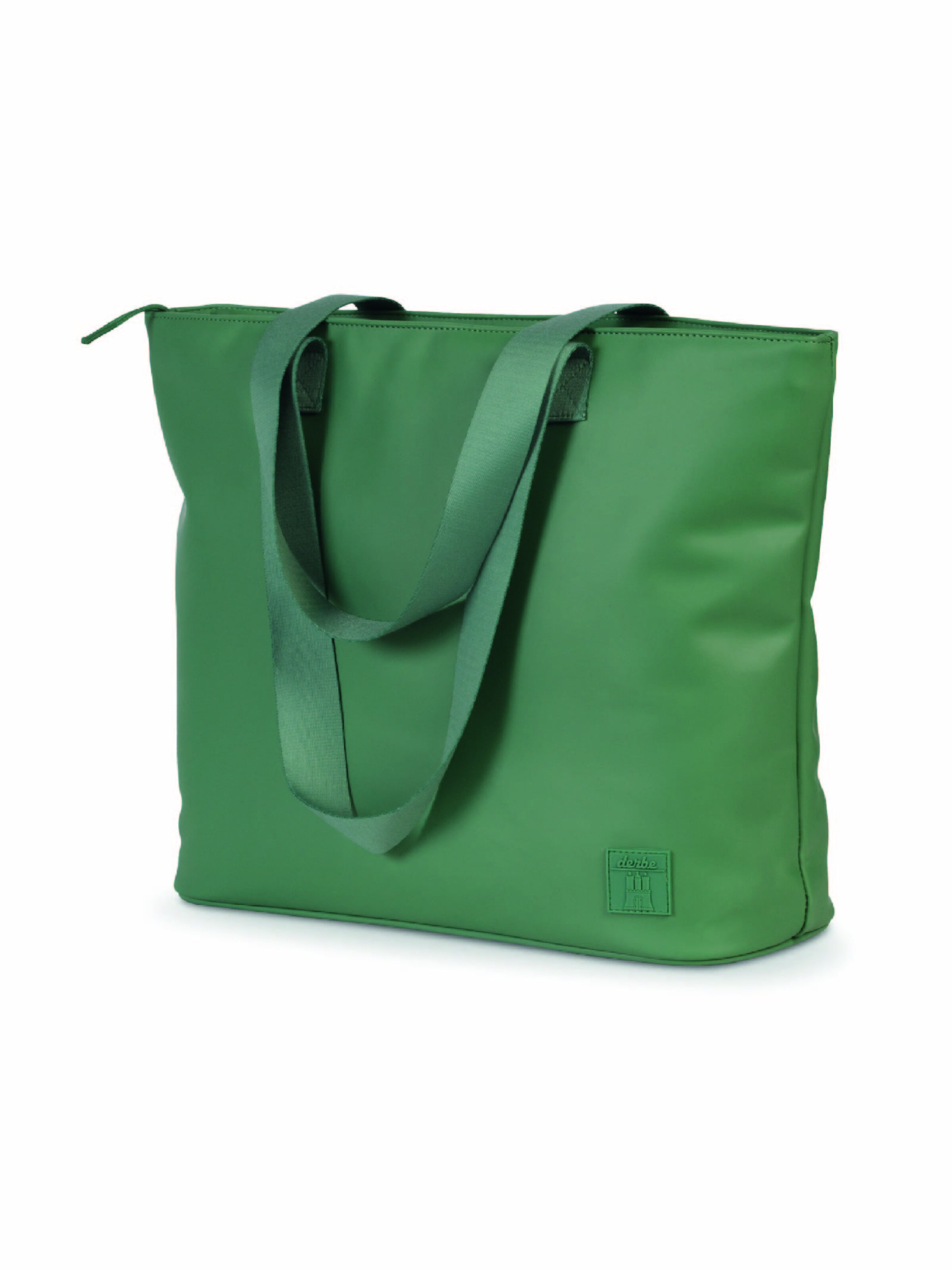 Derbe Shopper in Grün: Vorderseite