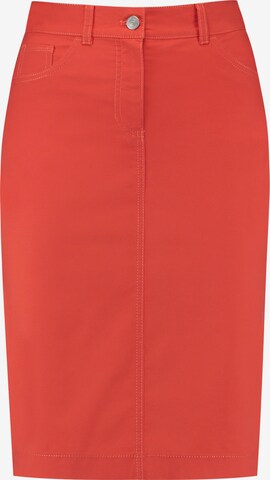 Jupe GERRY WEBER en rouge : devant