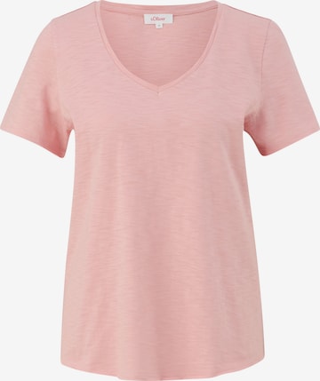 s.Oliver T-Shirt in Pink: Vorderseite