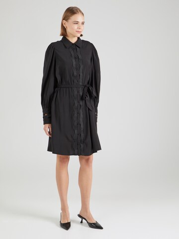 Abito camicia 'YASUNICA' di YAS in nero: frontale