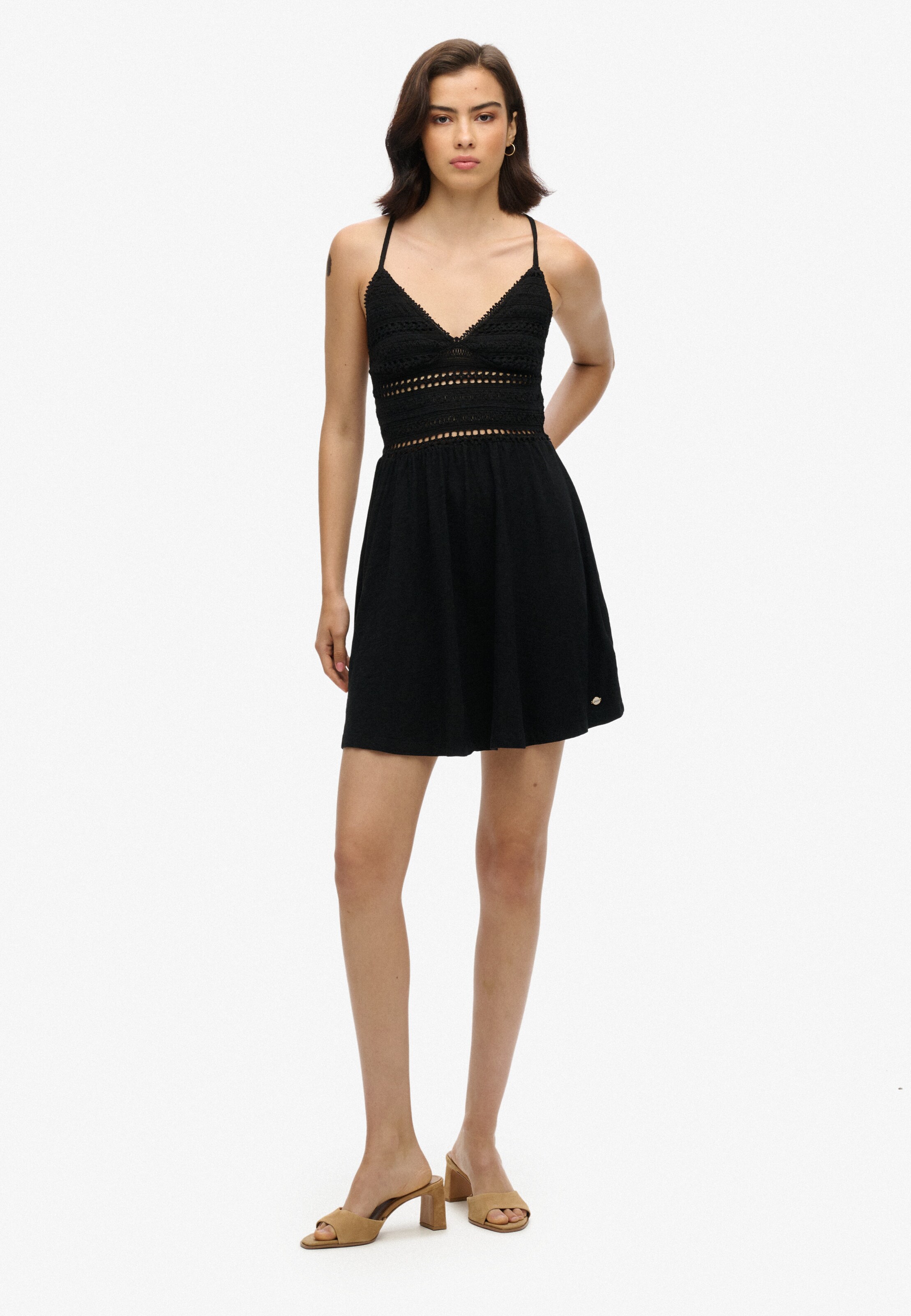 Superdry Zomerjurk in Zwart