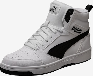 PUMA - Zapatillas deportivas altas 'Rebound V6' en blanco: frente