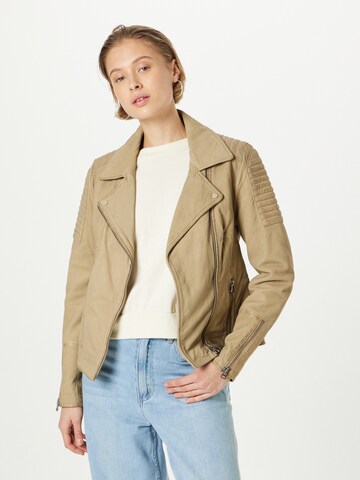 Maze Between-season jacket in Green: front